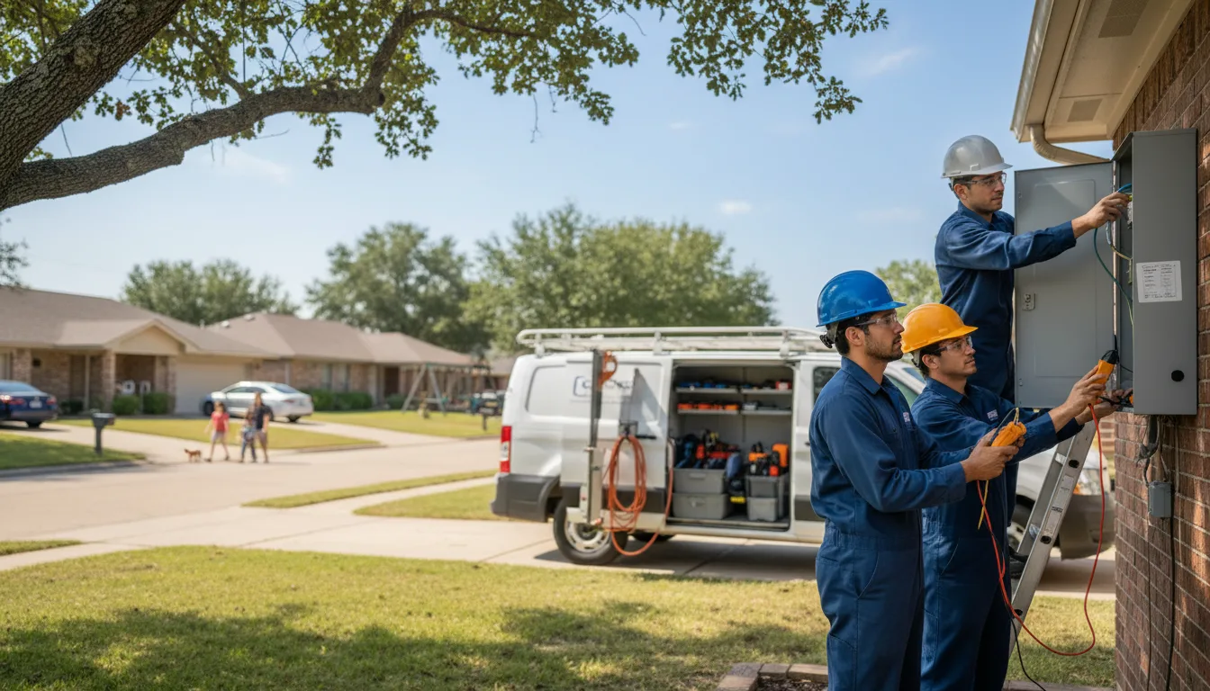 Certified electrician providing emergency electrical services in Johnston City, IL